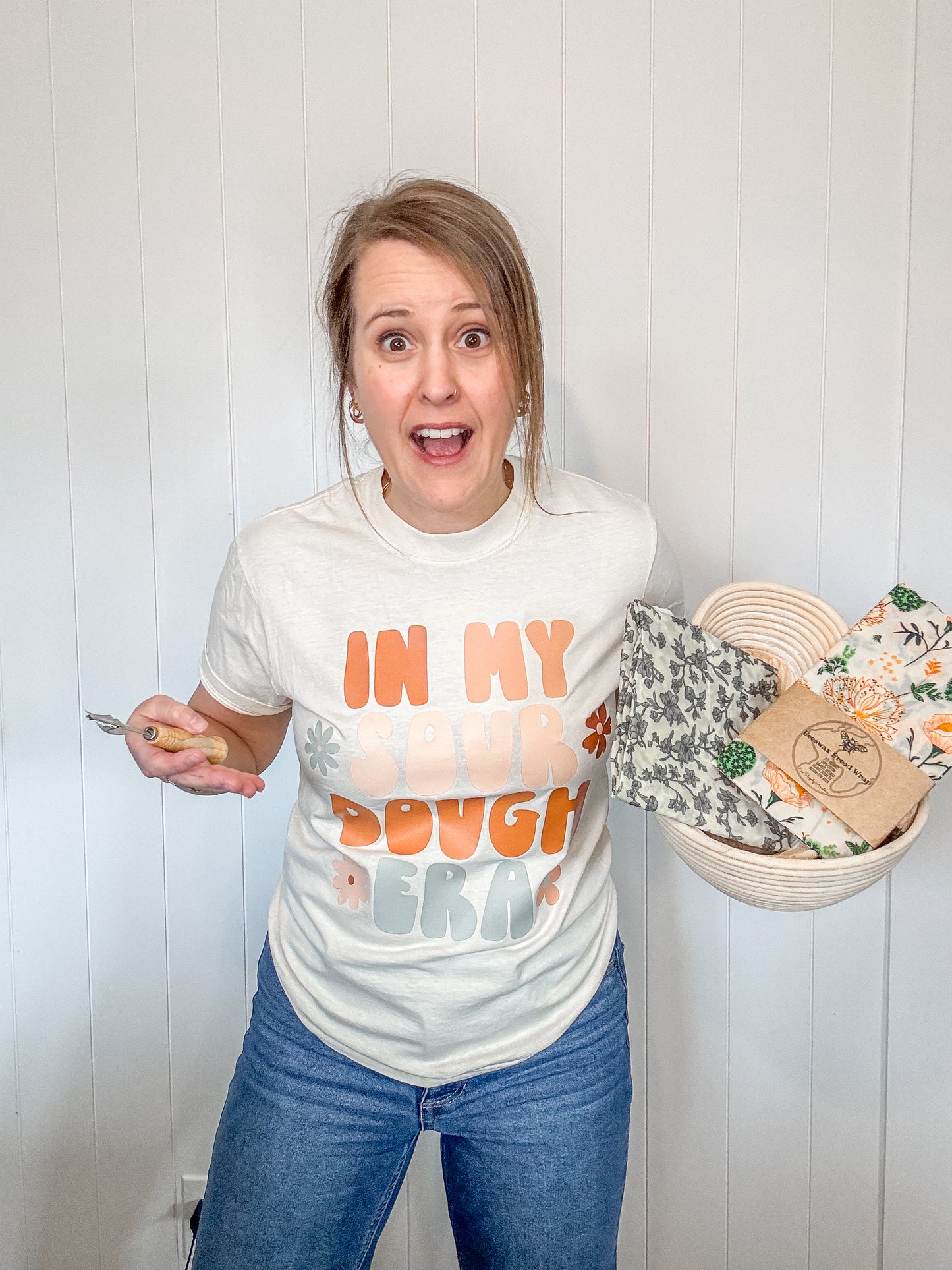 In My SourDough Era Ivory Tee