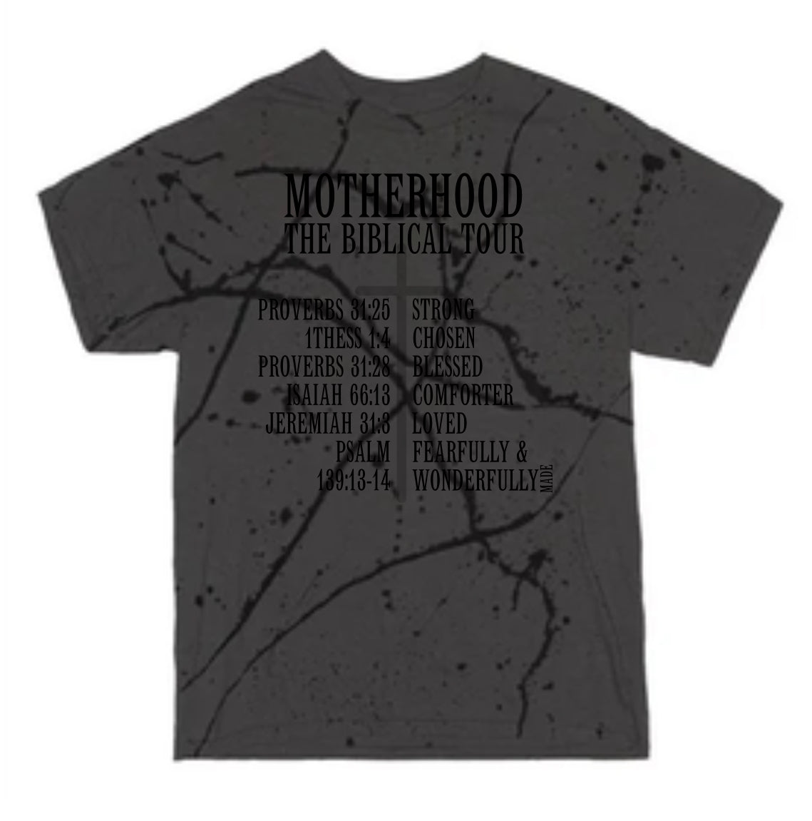 Motherhood The Biblical Tour Band Tee