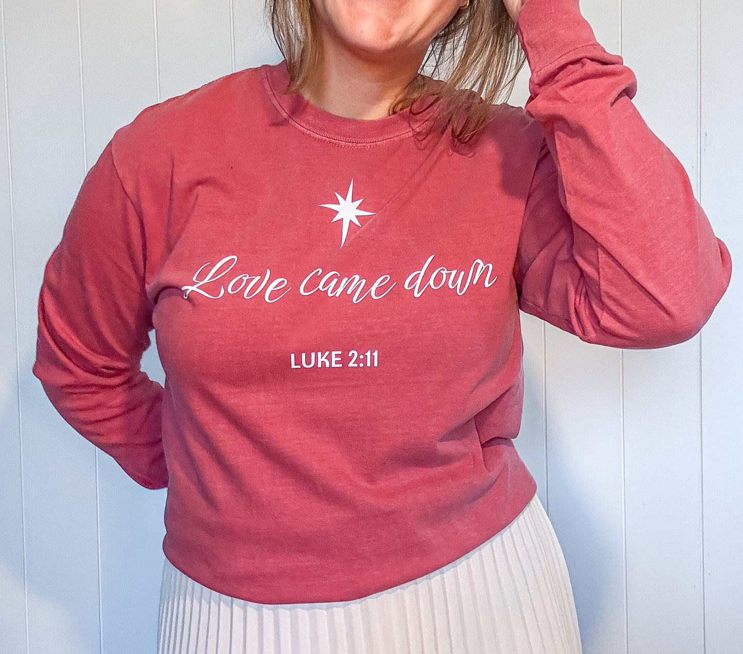 Love Came Down Long Sleeve Tee