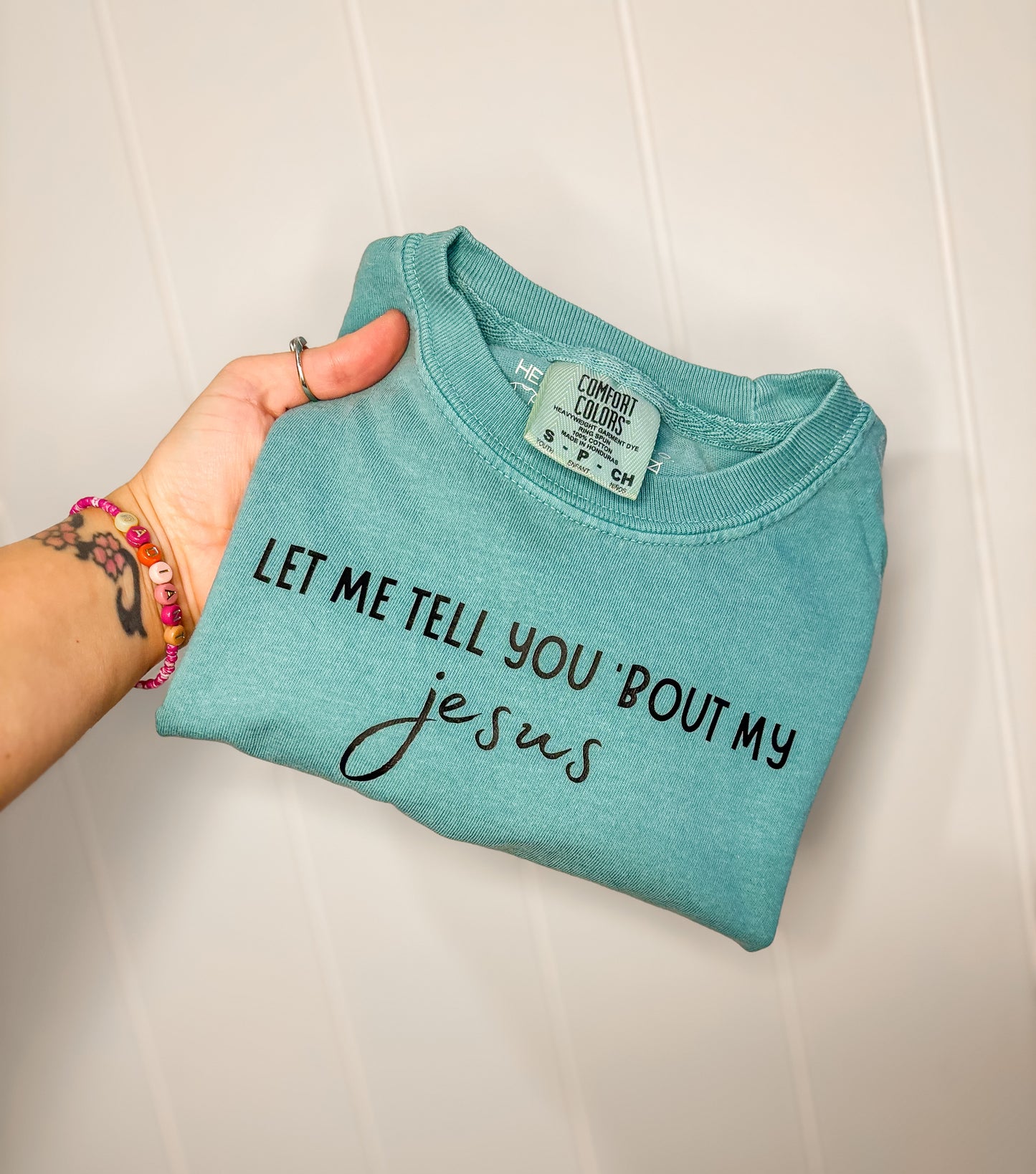 Let Me Tell You About My Jesus Youth Tee