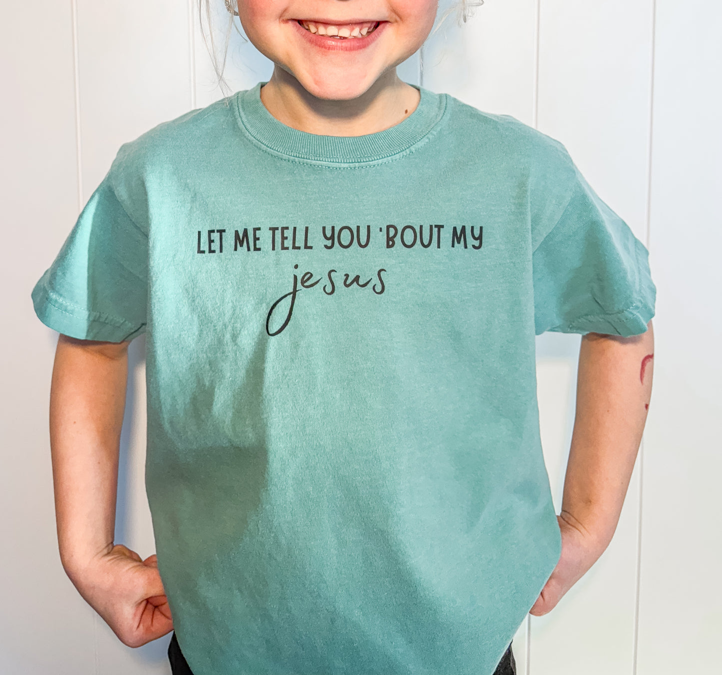 Let Me Tell You About My Jesus Youth Tee