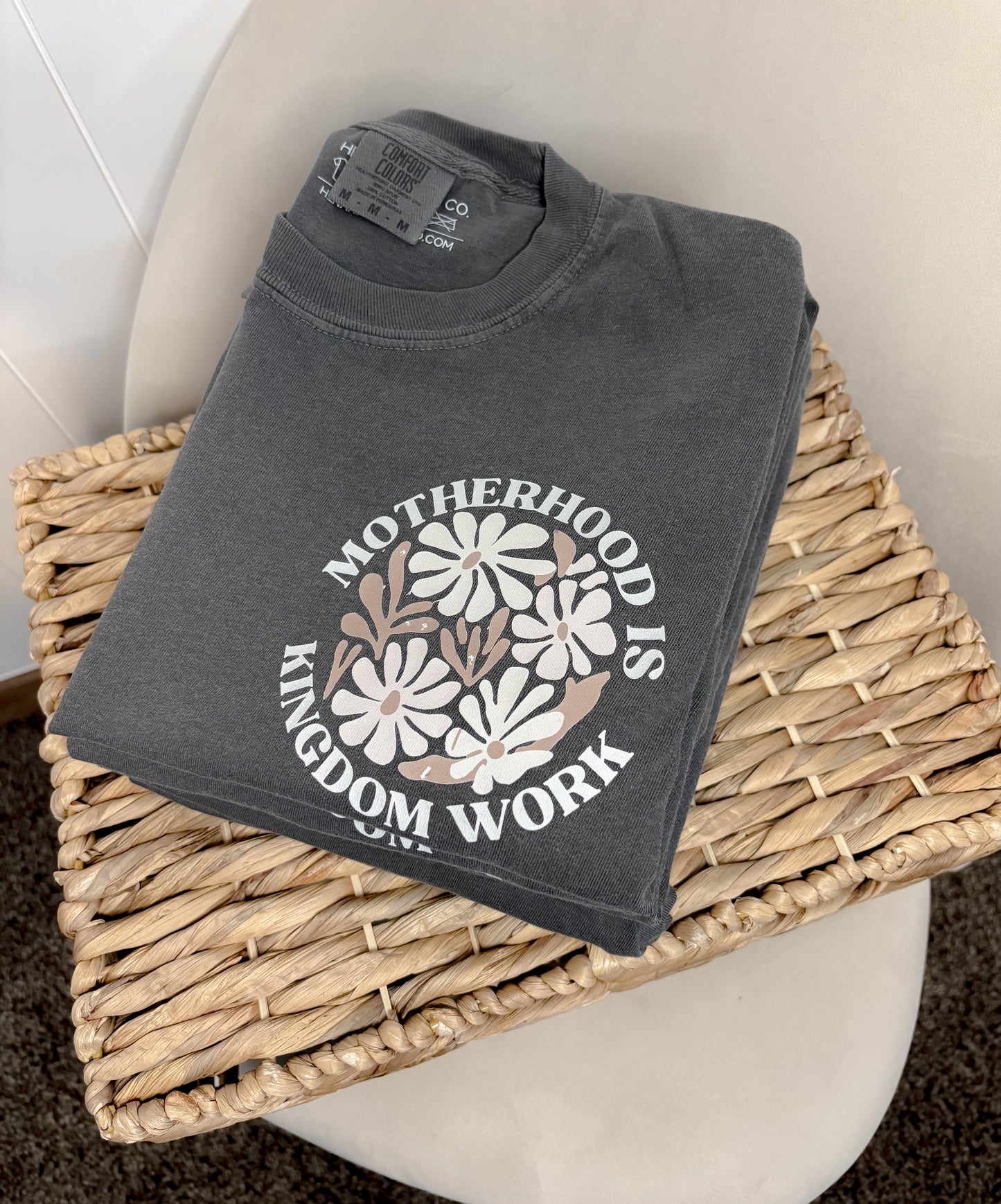 Motherhood is Kingdom Work Tshirt