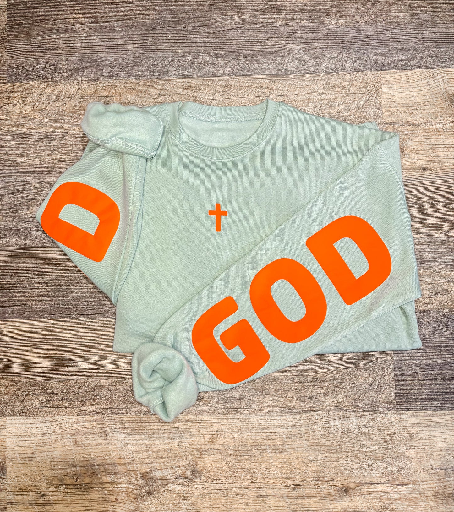 God is Good Sponge Fleece Crewneck