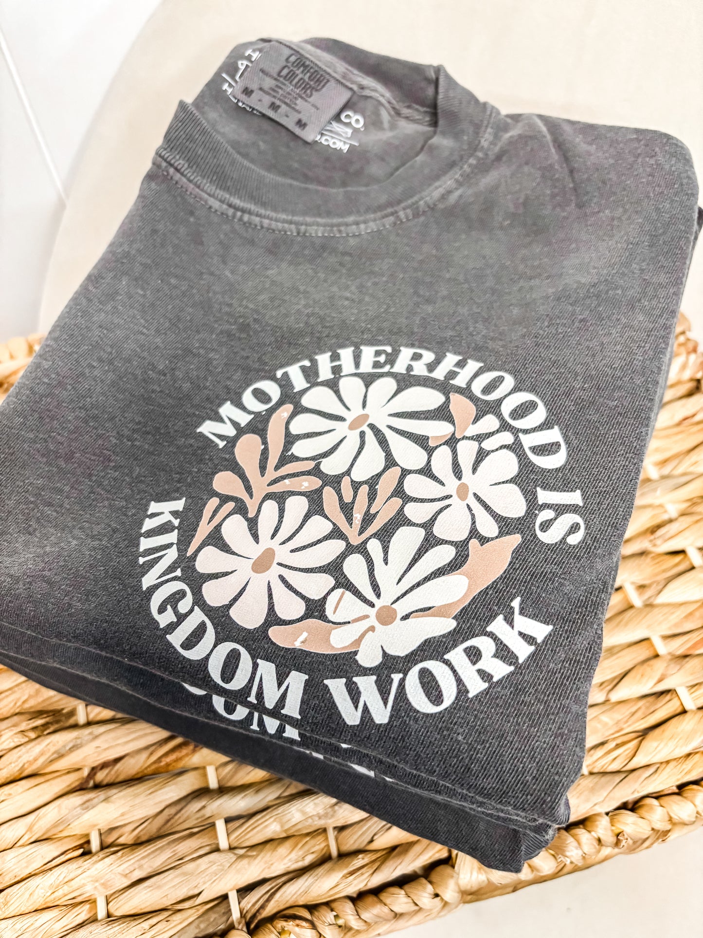 Motherhood is Kingdom Work Tshirt