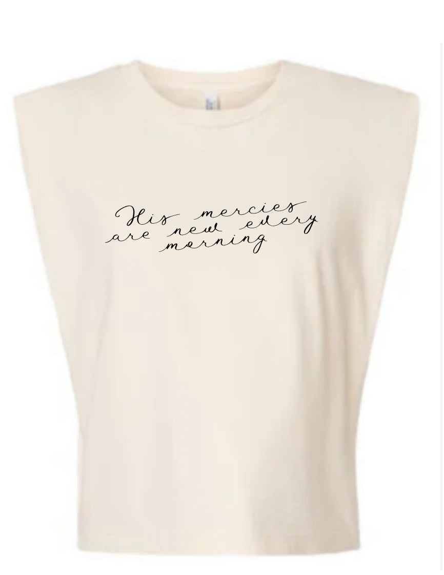 His Mercies are New Every Morning Women Tank