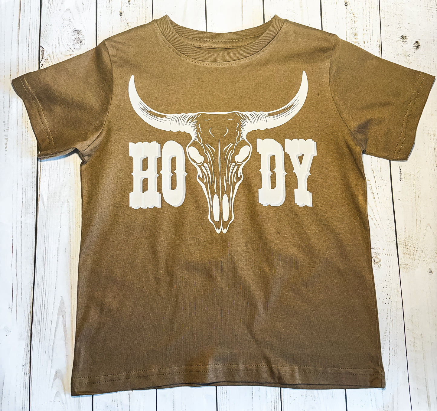 Howdy Toddler Western Tee