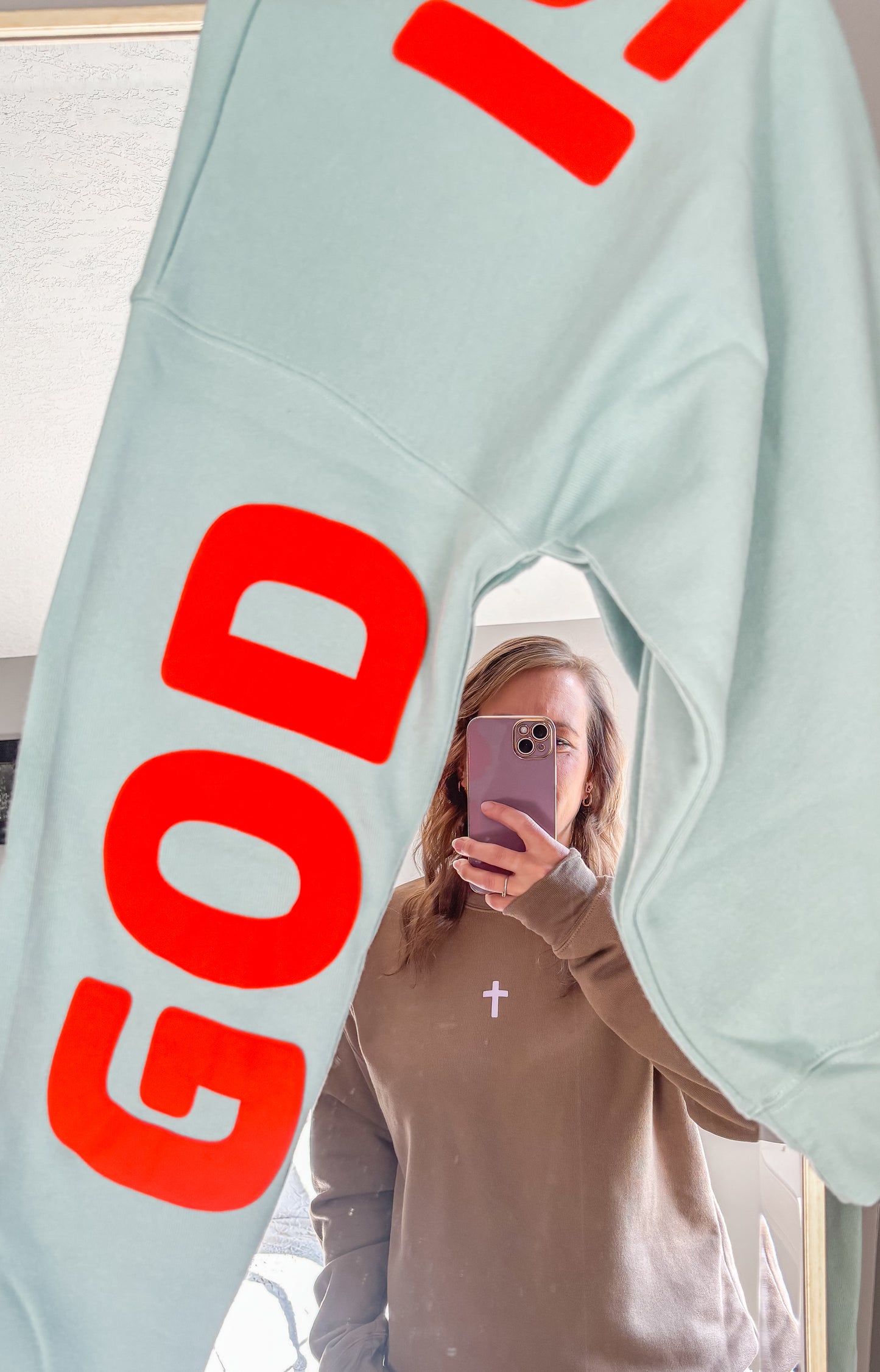 OG God is Good Fleece Crewneck