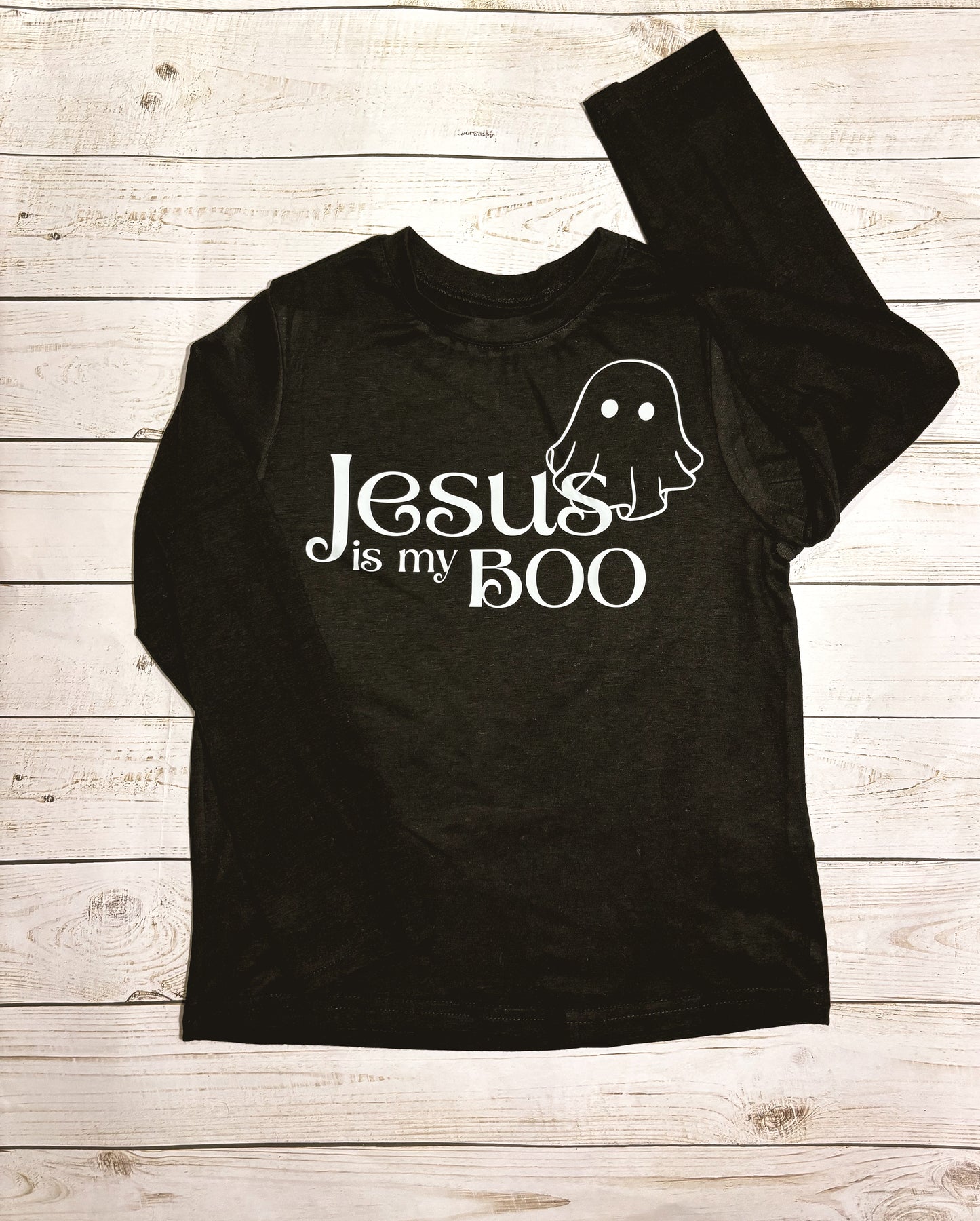 Jesus is my Boo youth Long-sleeve