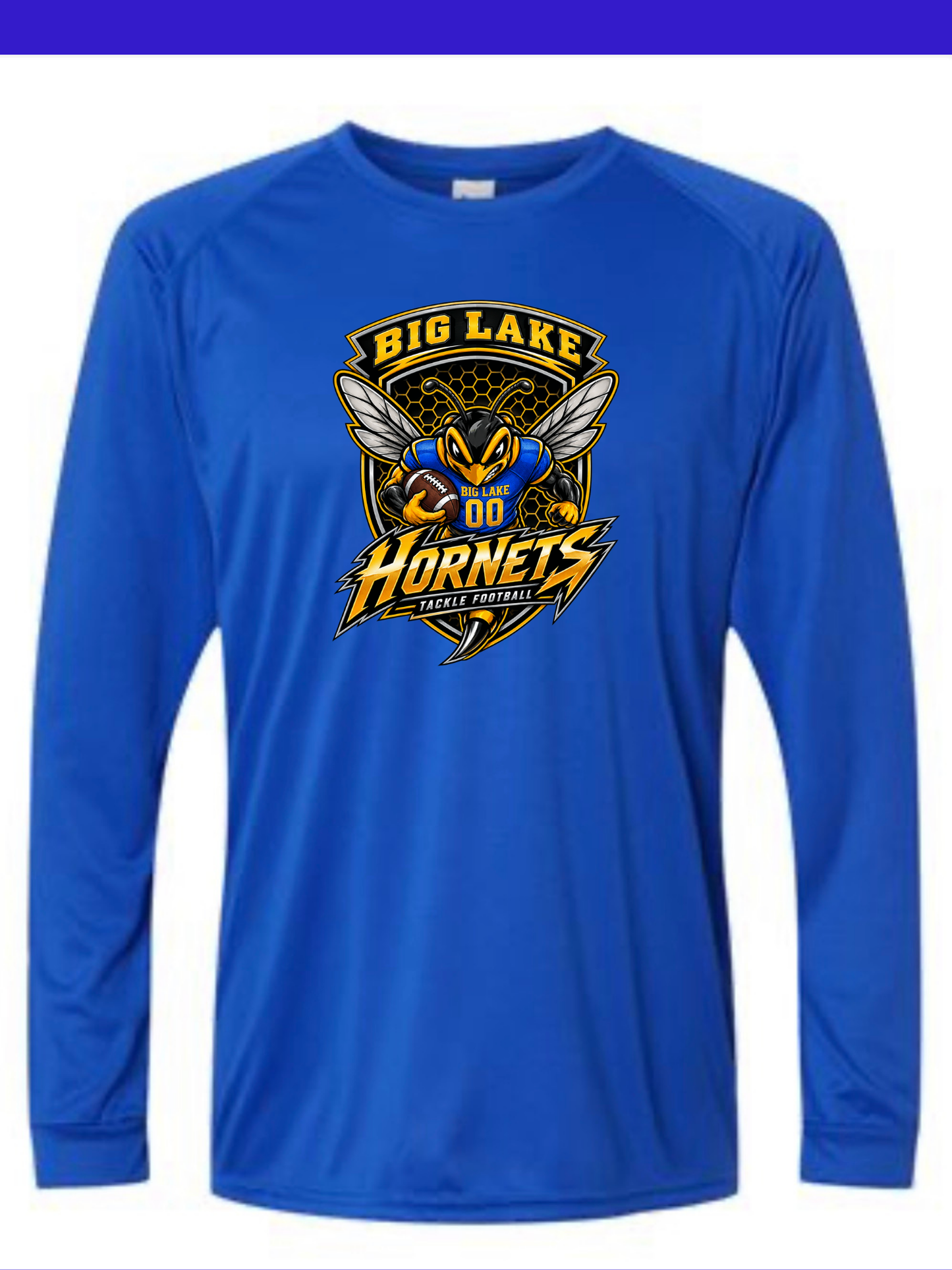Hornets Tackle FB Long sleeve Tee