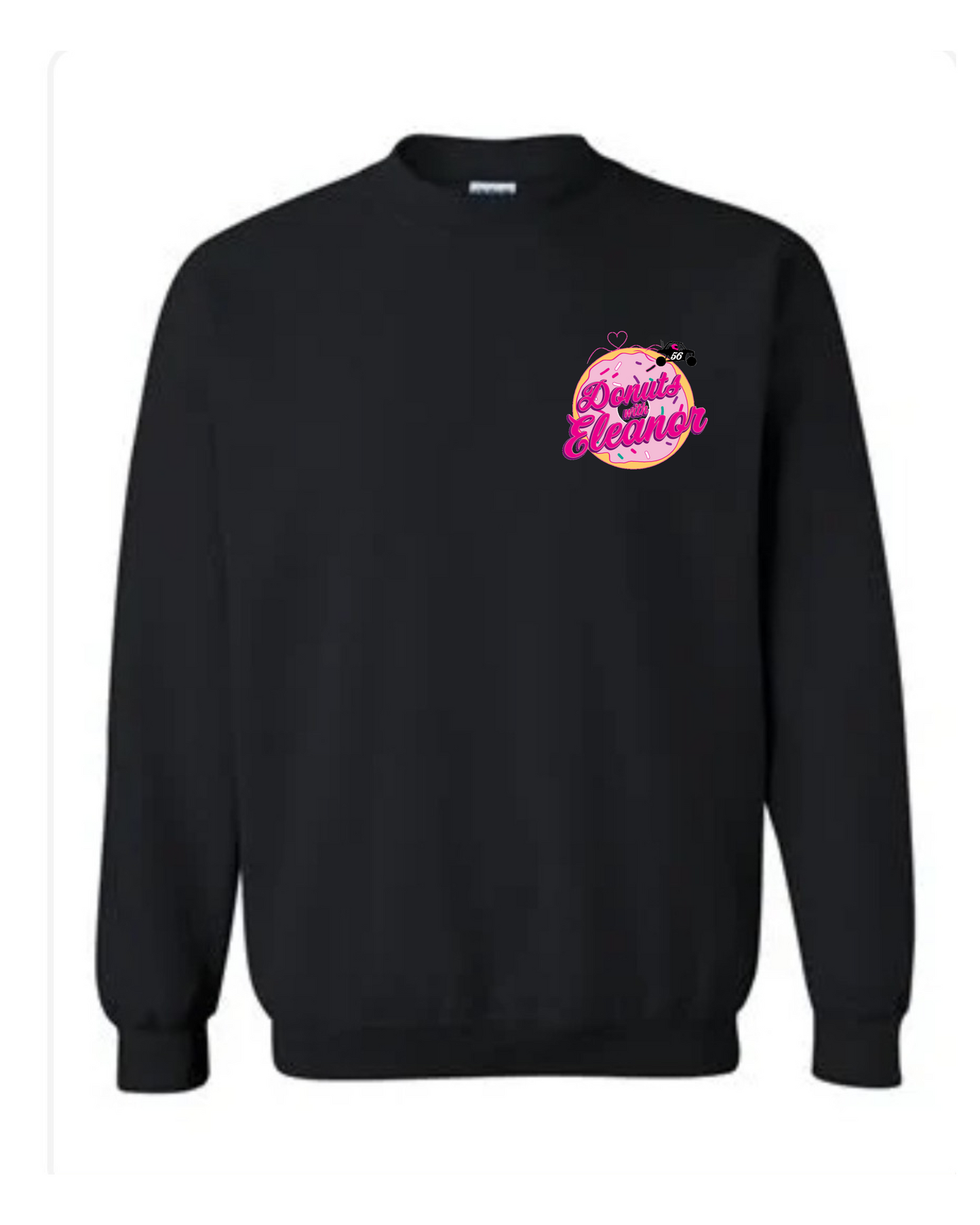 DwE Black Logo Adult Crewneck