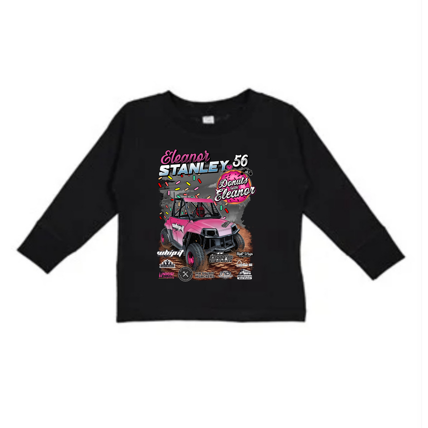 DwE Black Toddler Long-sleeve Tee