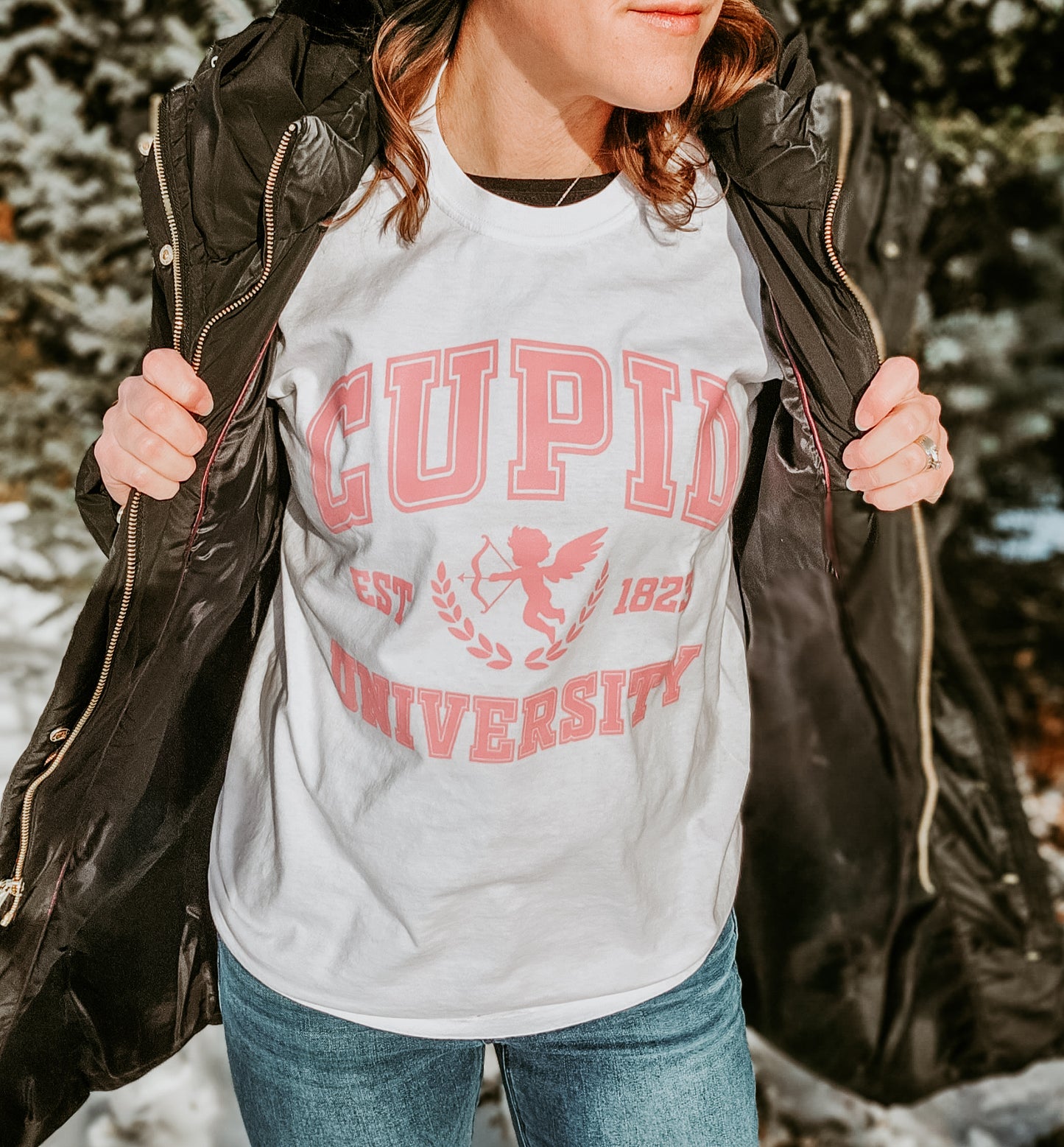 Vintage Cupid University T-Shirt