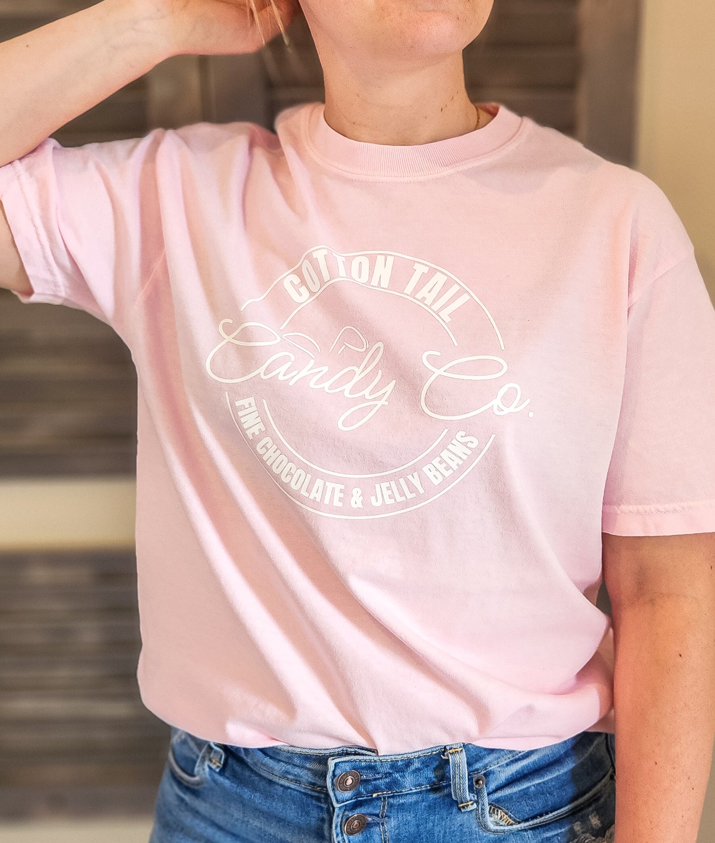 OOPS! Cotton Tail Candy Co Tee