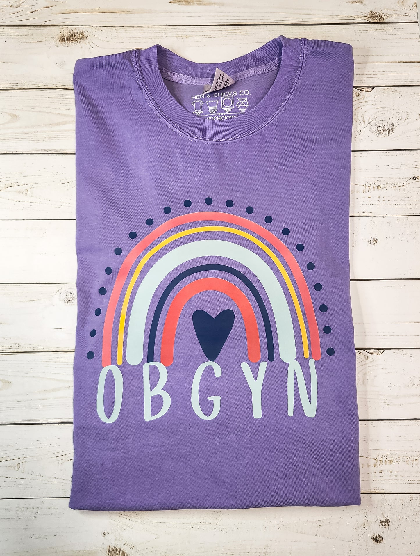 OBGYN Rainbow Tee