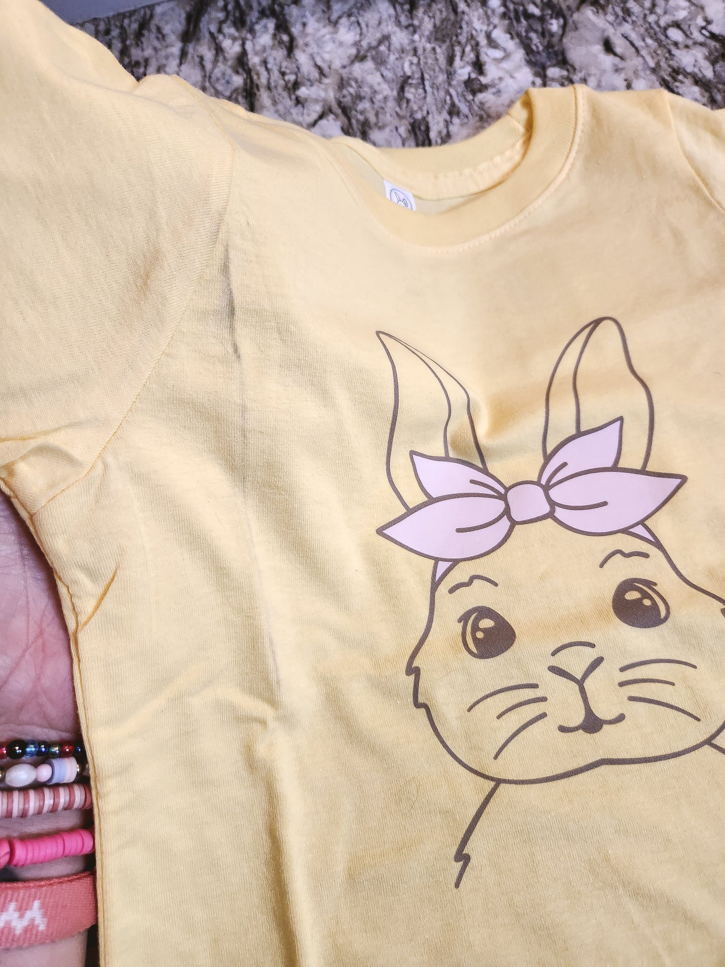 OOPS! Toddler Bunny Face Tee