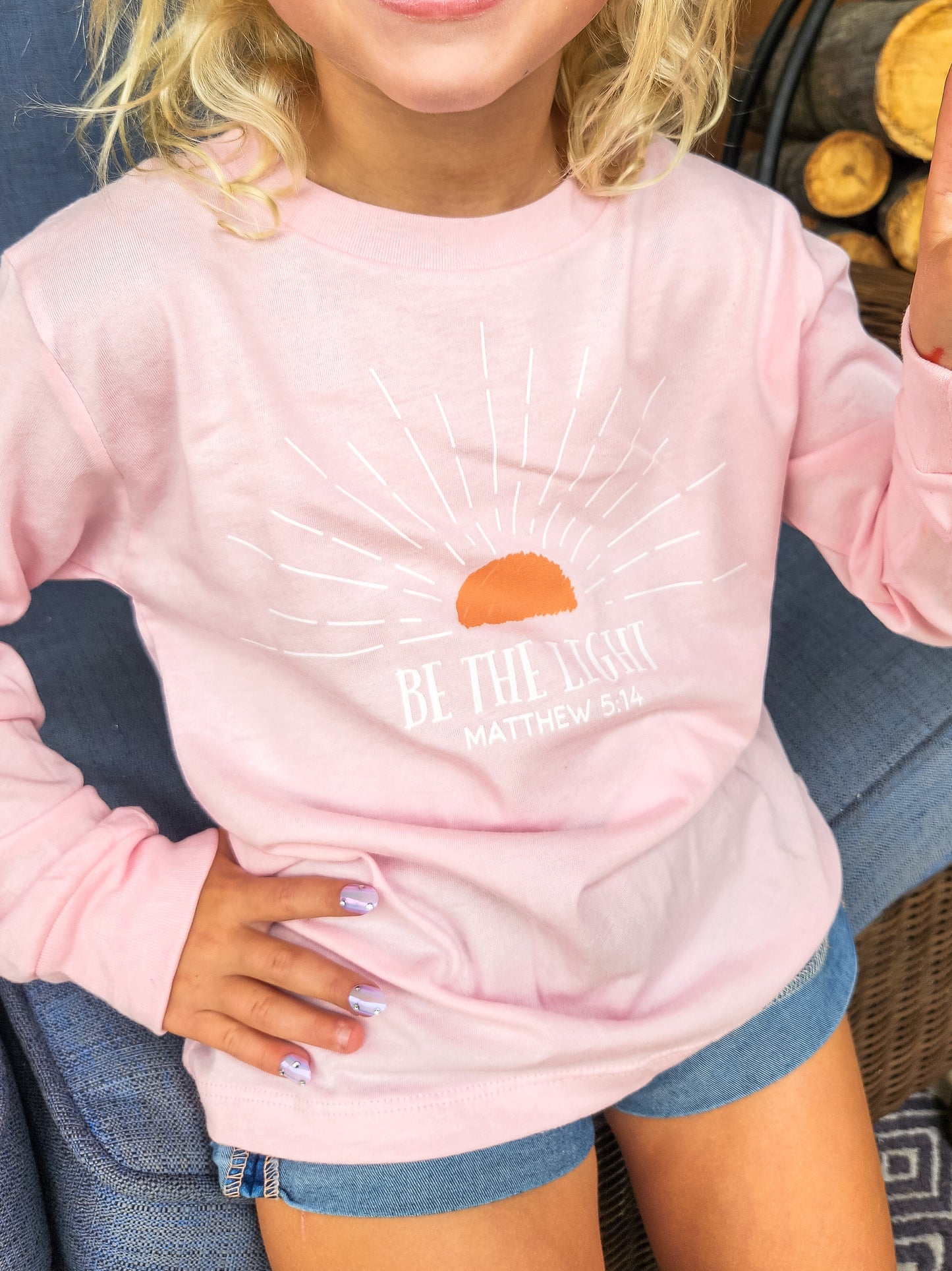 Be the Light Girls Long Sleeve