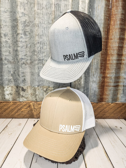 Psalm 40 Snapback Hat