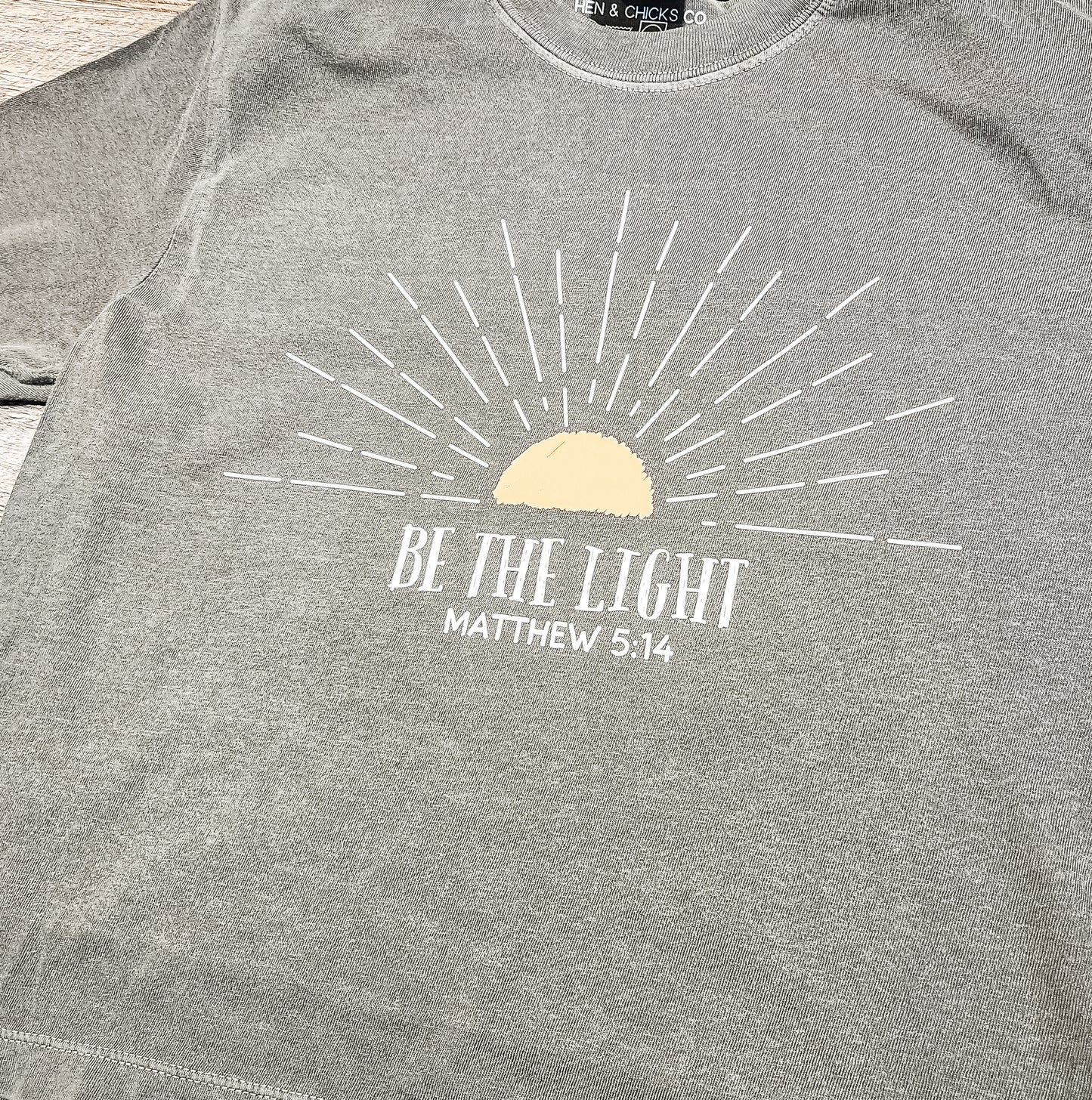 Be The Light Boxy Tee