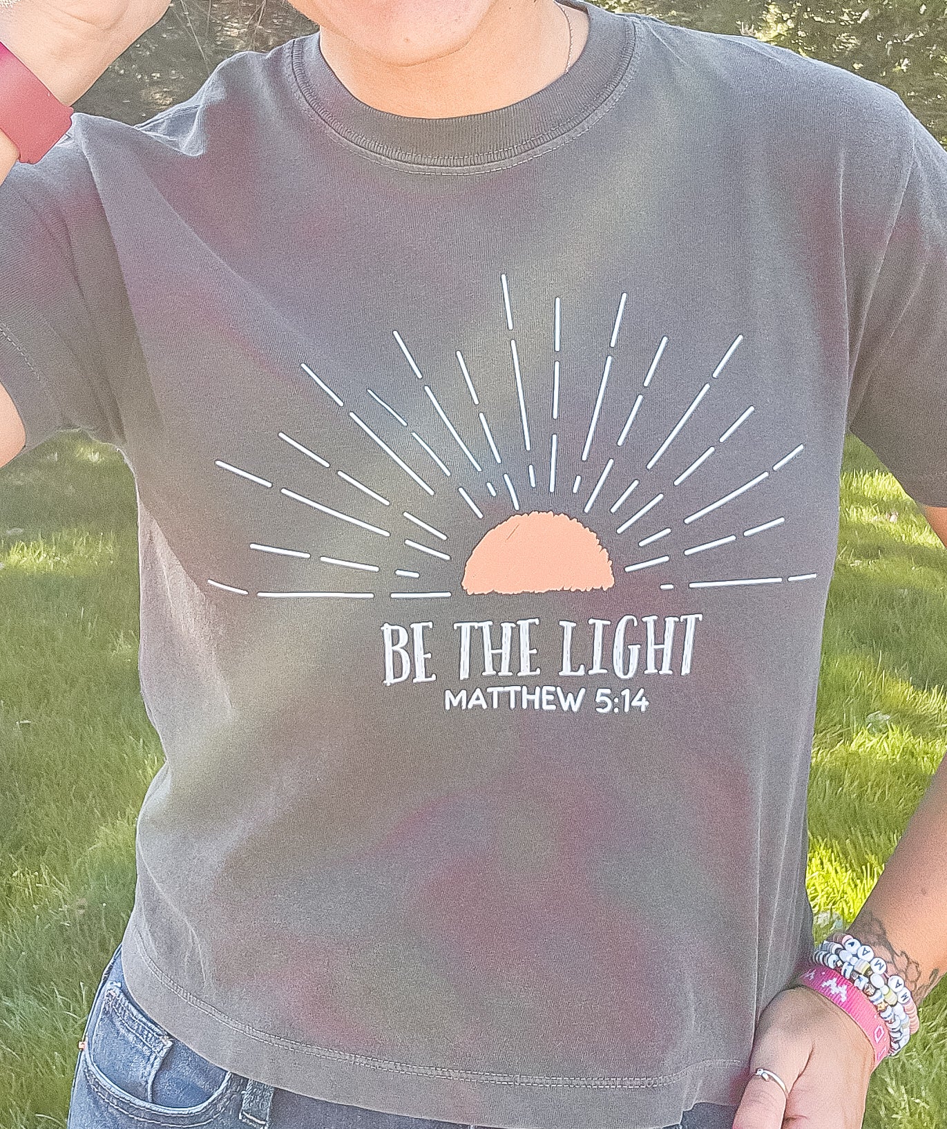 Be The Light Boxy Tee