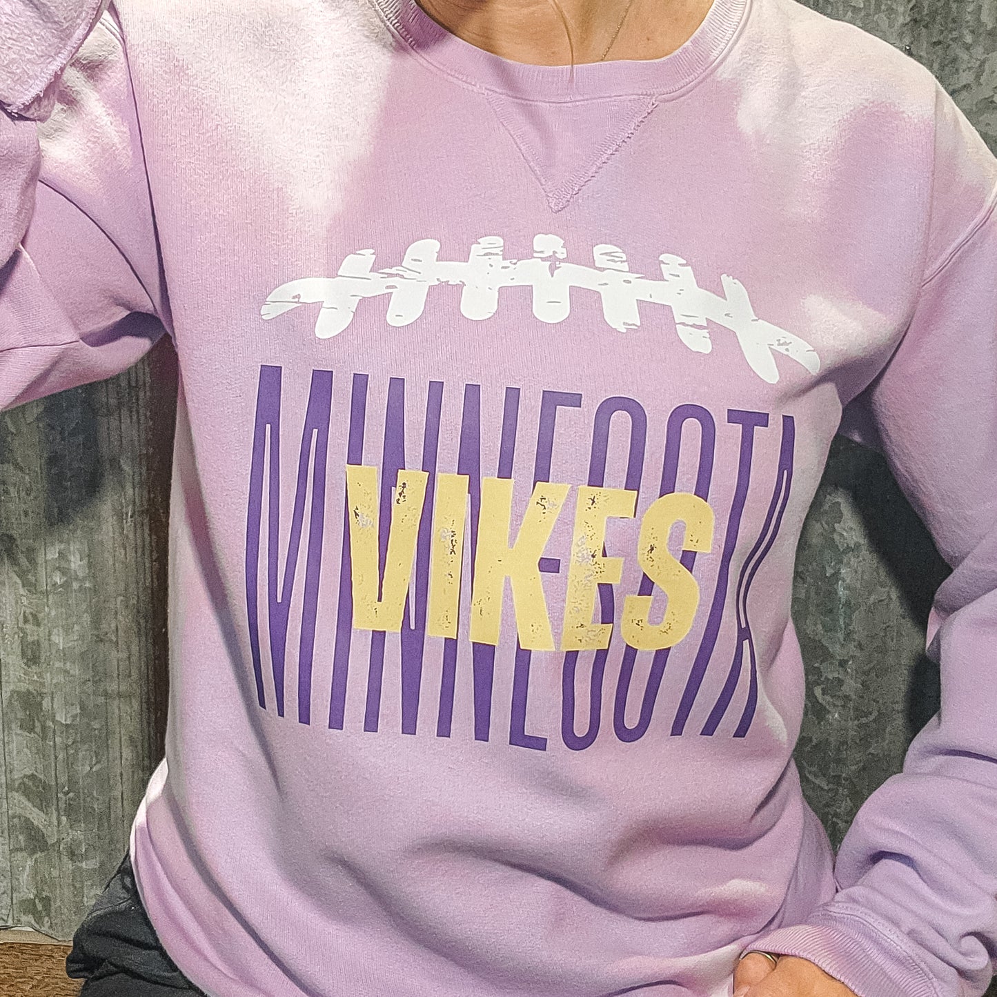 Minnesota Vikings Pride Crewneck