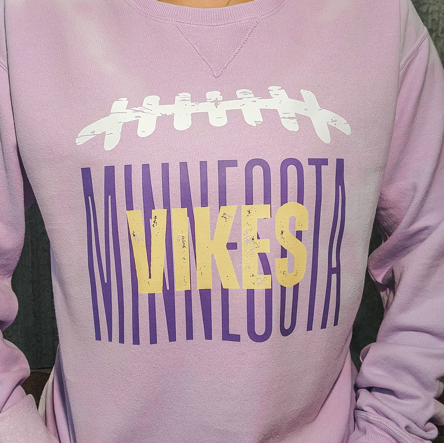 Minnesota Vikings Pride Crewneck