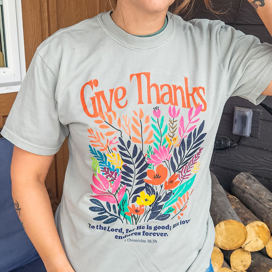 Give Thanks Tee