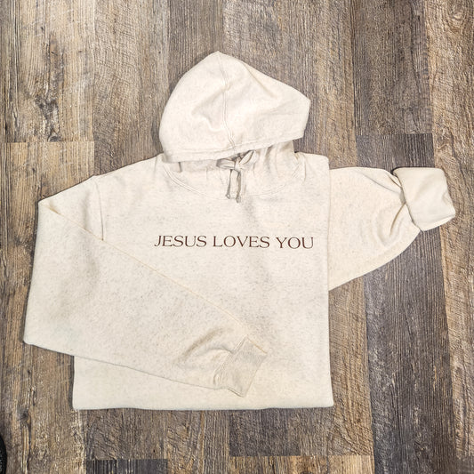 Jesus Loves You 1John Hoodie