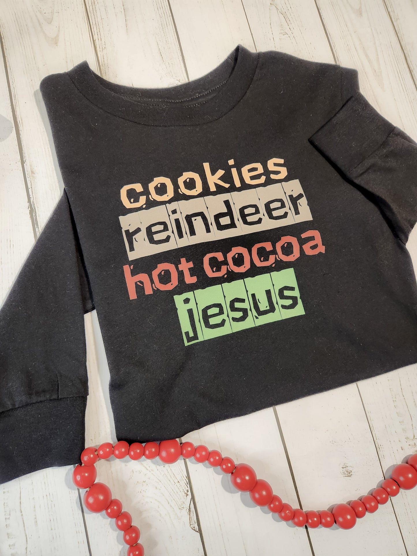 Cookies & Jesus Youth Long Sleeve Tee