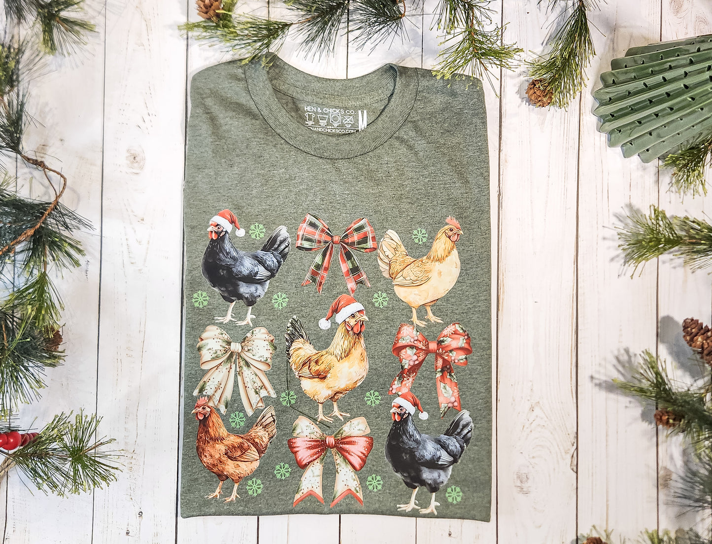 Chicken Christmas Tee