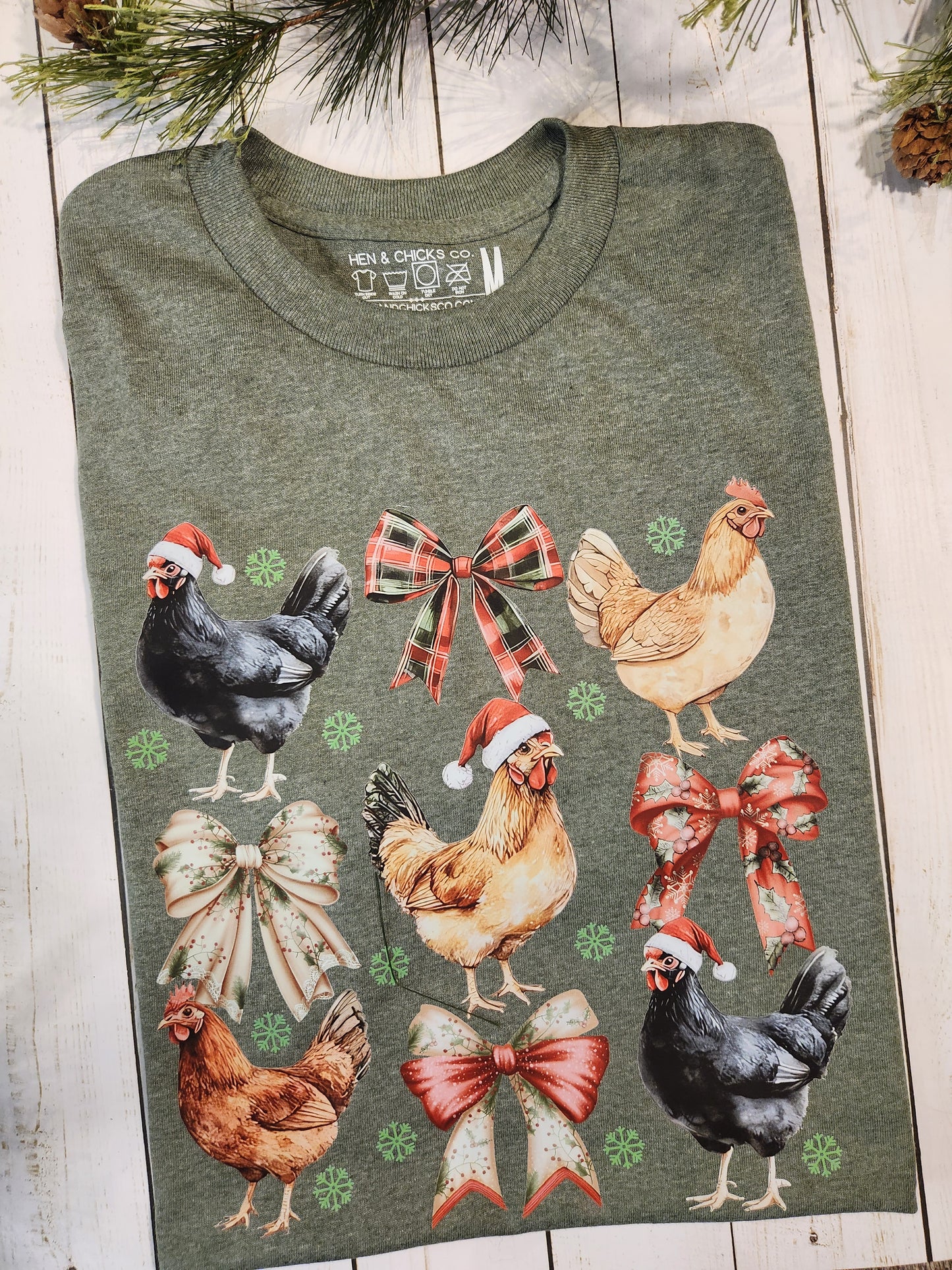 Chicken Christmas Tee