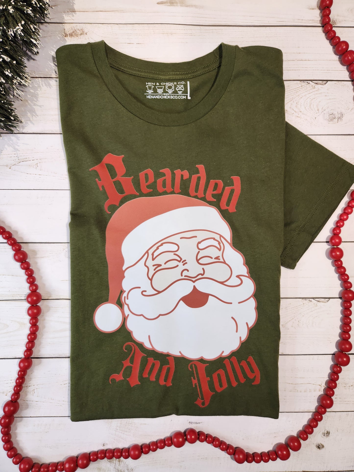 Bearded and Jolly Tee