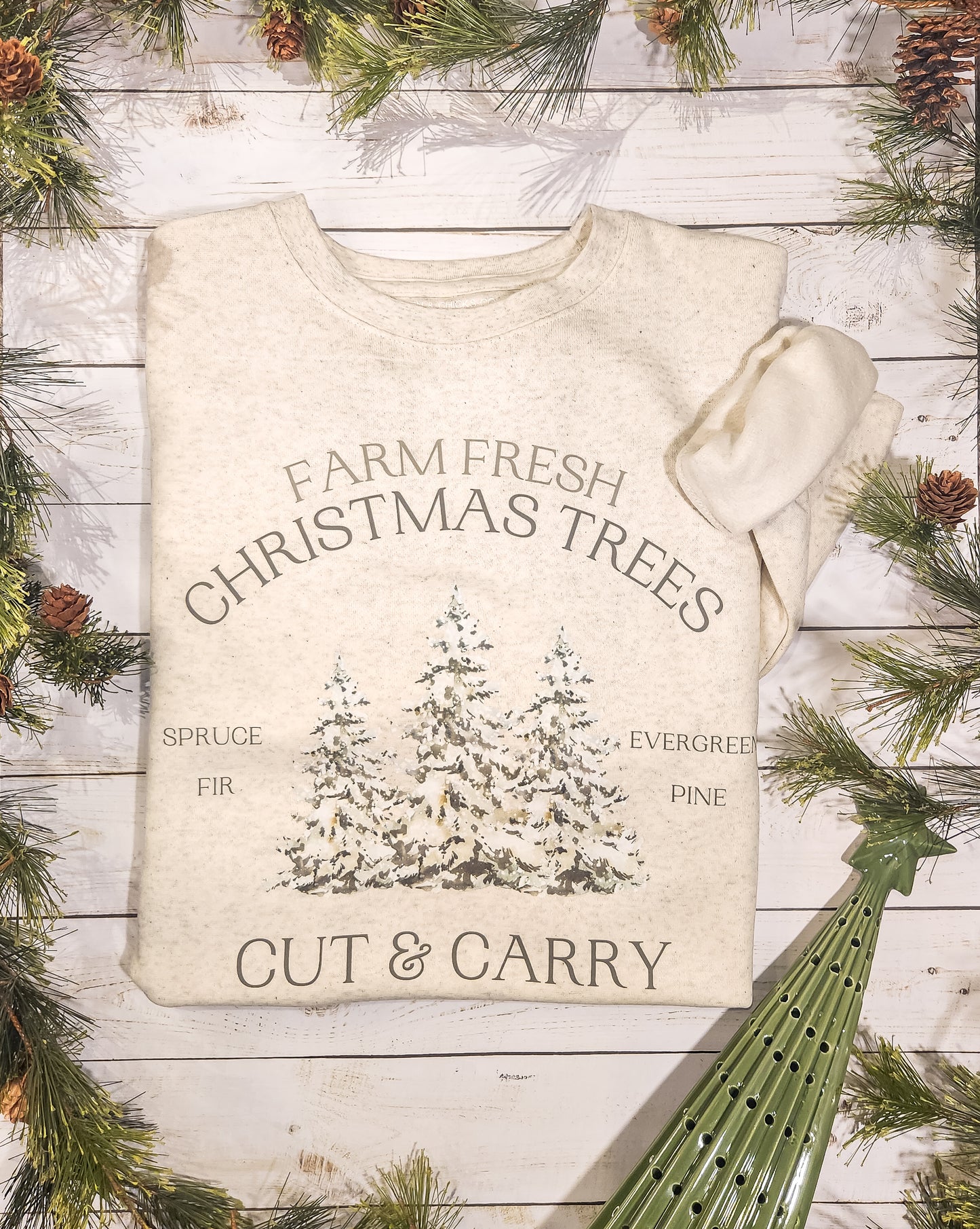 Farm Fresh Trees Crewneck