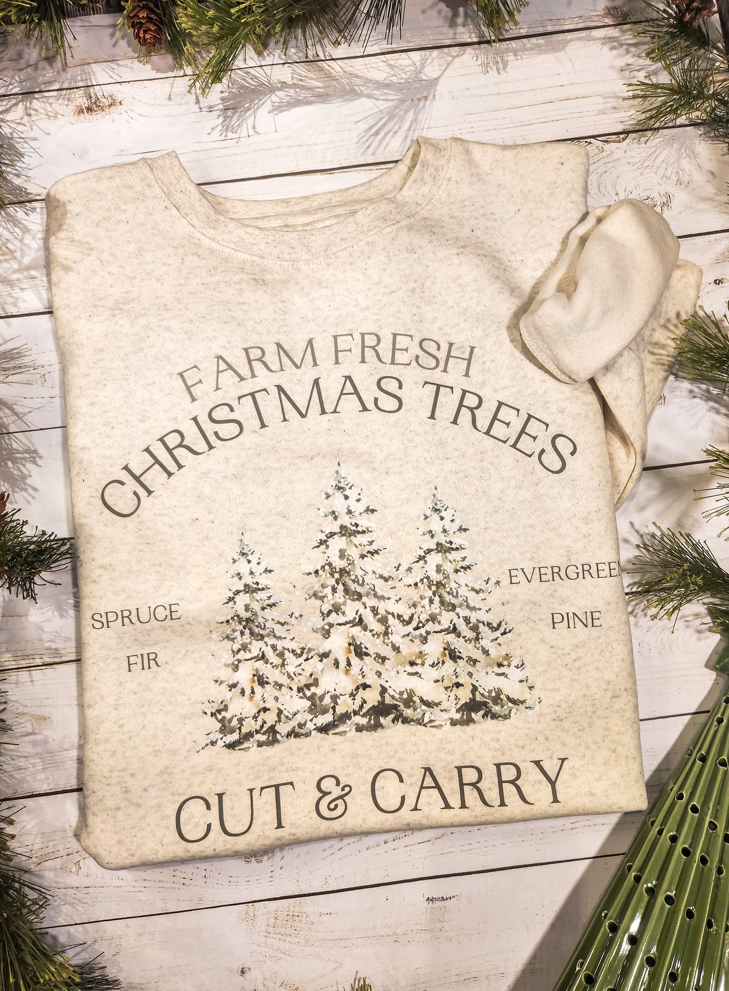 Farm Fresh Trees Crewneck