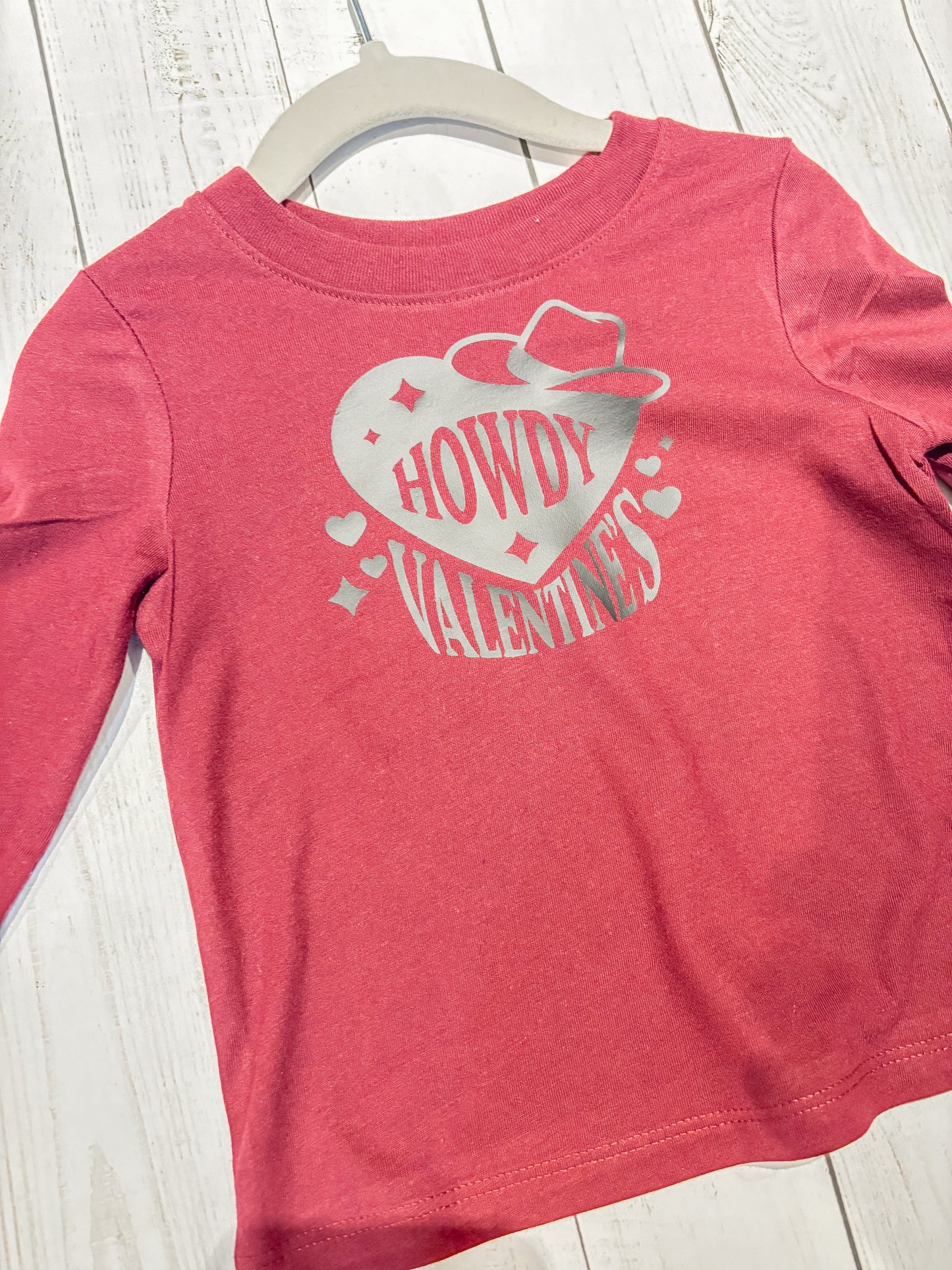 Howdy Valentines Long Sleeve
