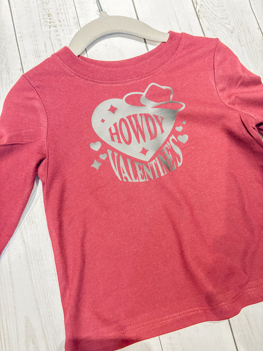 Howdy Valentines Long Sleeve