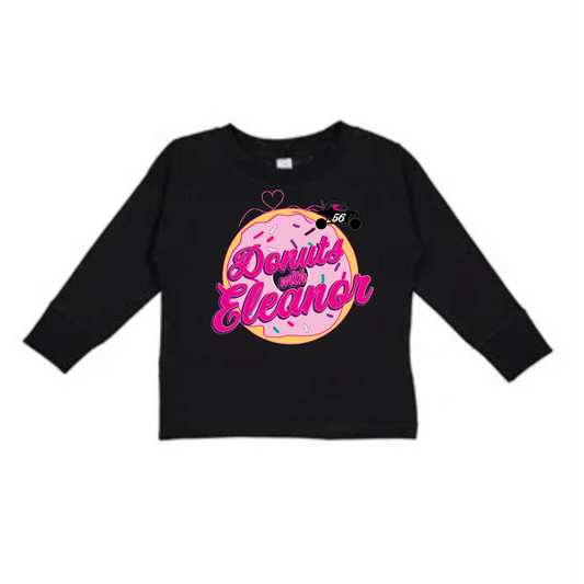 DwE Black Logo Toddler Long-sleeve Tee