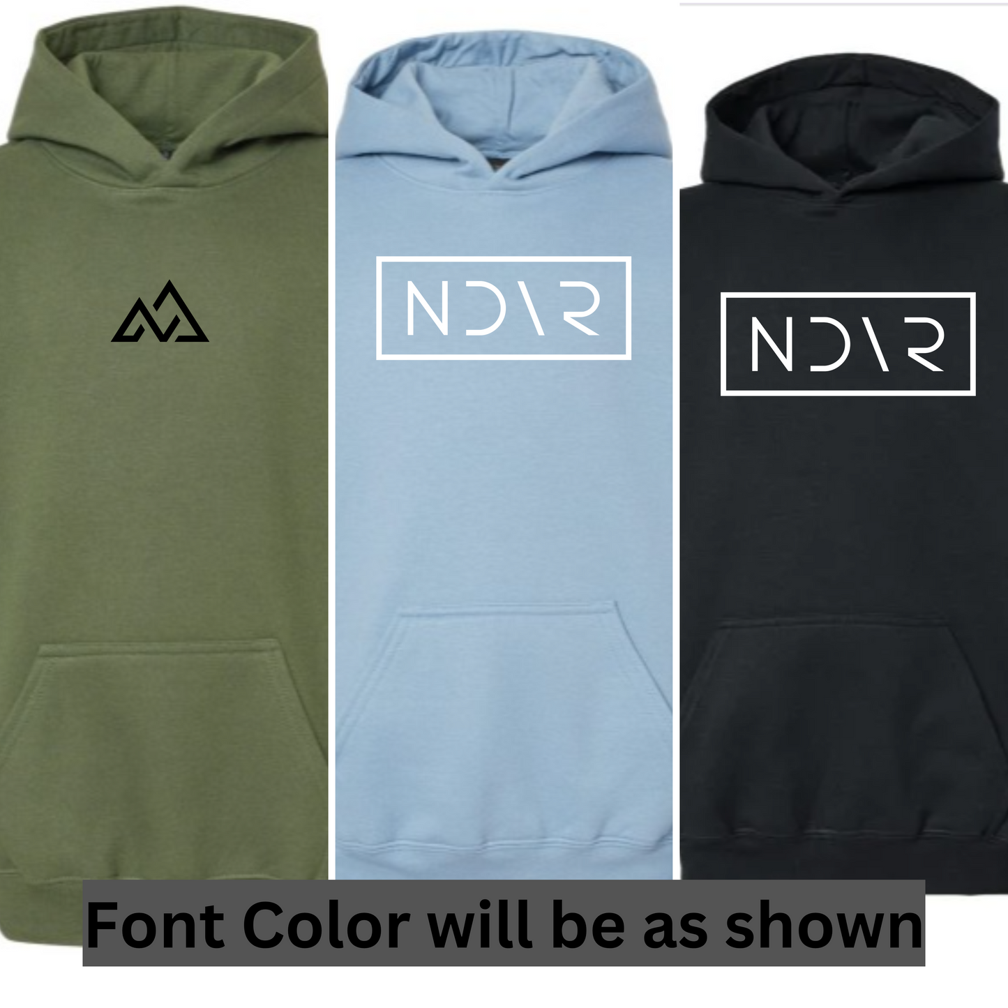 NDVR Logo Youth Hoodie