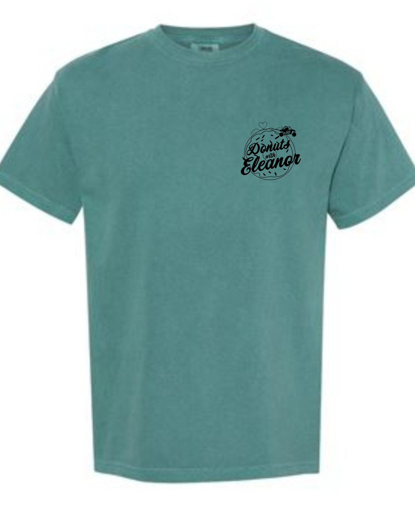 DwE Light Green Logo Adult Tee