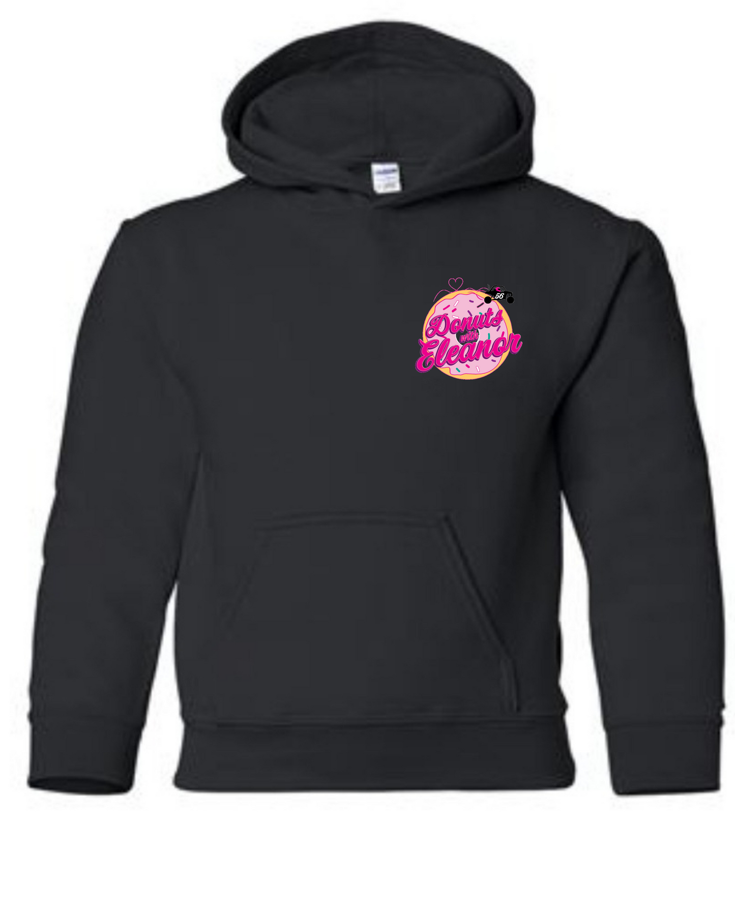 DwE Black Kids Logo Hoodies