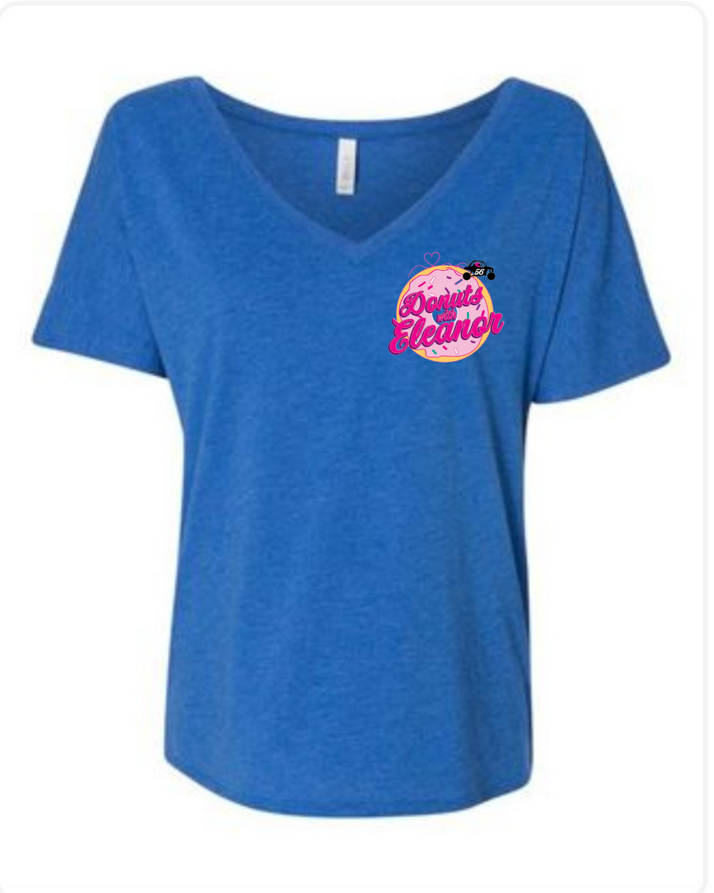 DwE True Royal Womens V-neck Tee