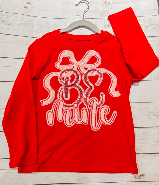 Be Mine Sequins Long Sleeve