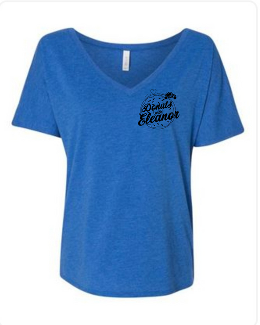 DwE True Royal Womens V-neck Tee