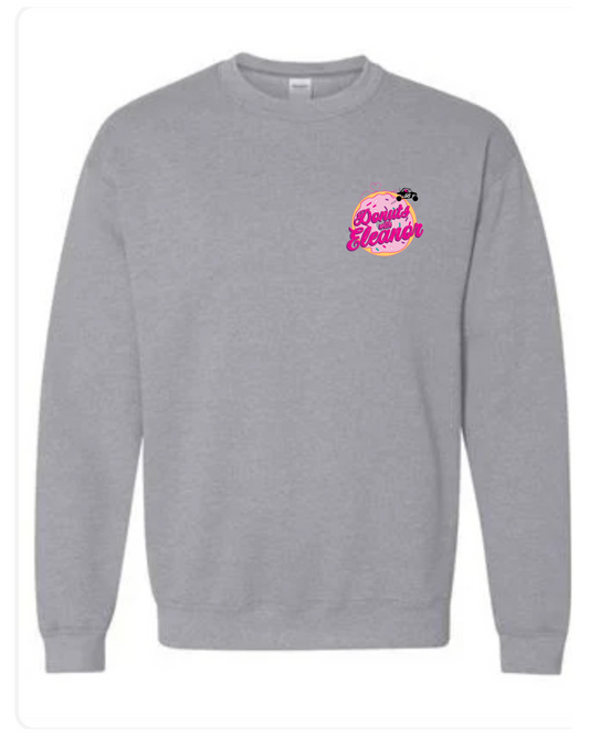 DwE Sports Grey Logo Adult Crewneck