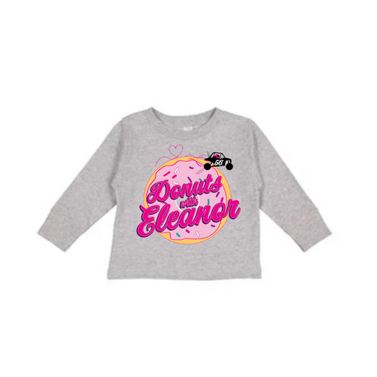 DwE Grey Logo Toddler Long-sleeve Tee