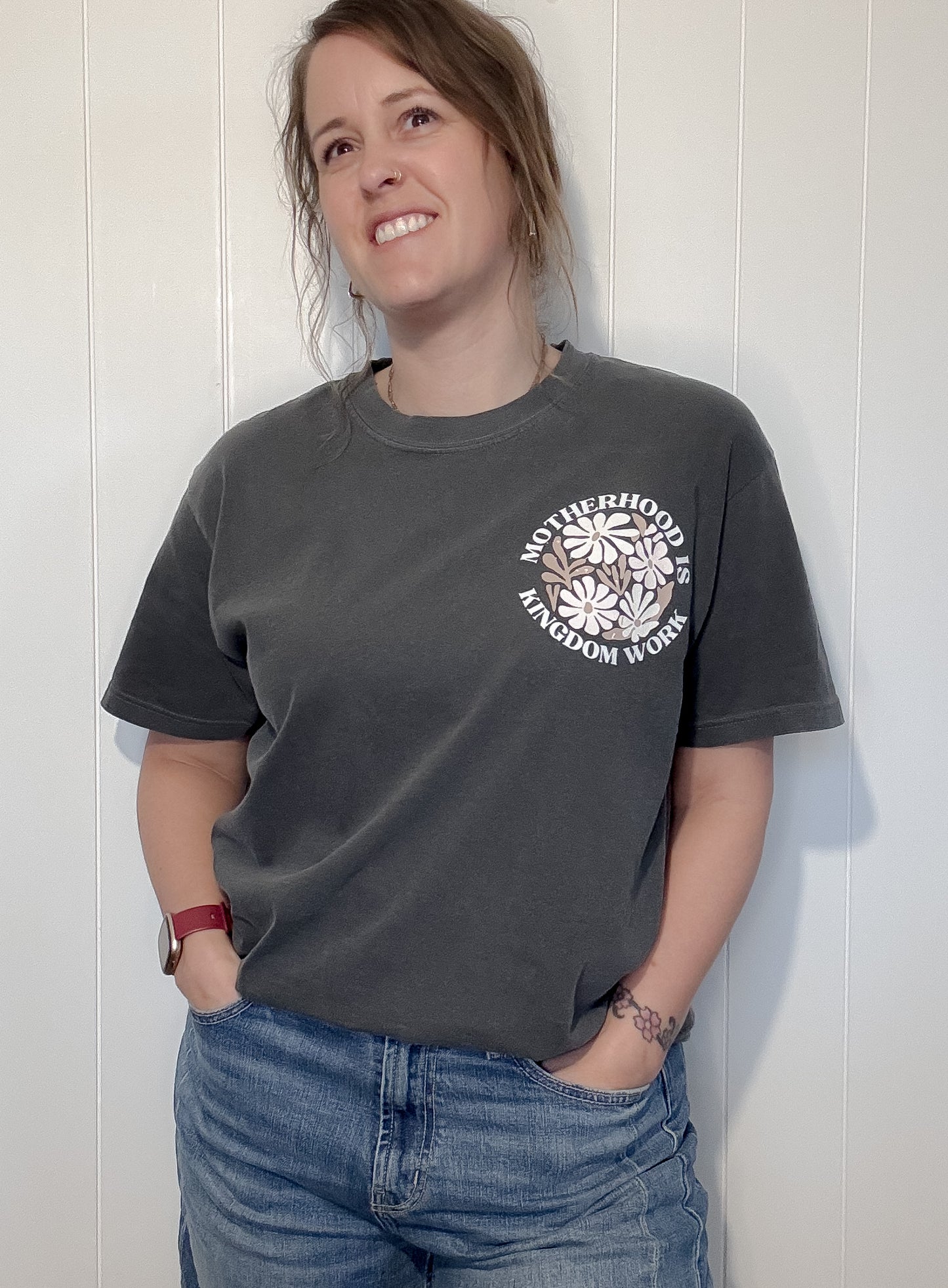 Motherhood is Kingdom Work Tshirt