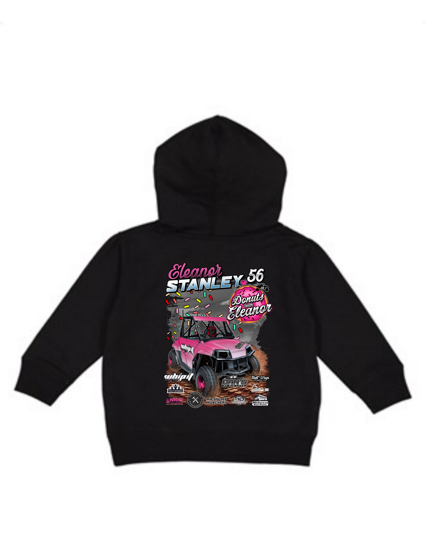 DwE Black Toddler Hoodie