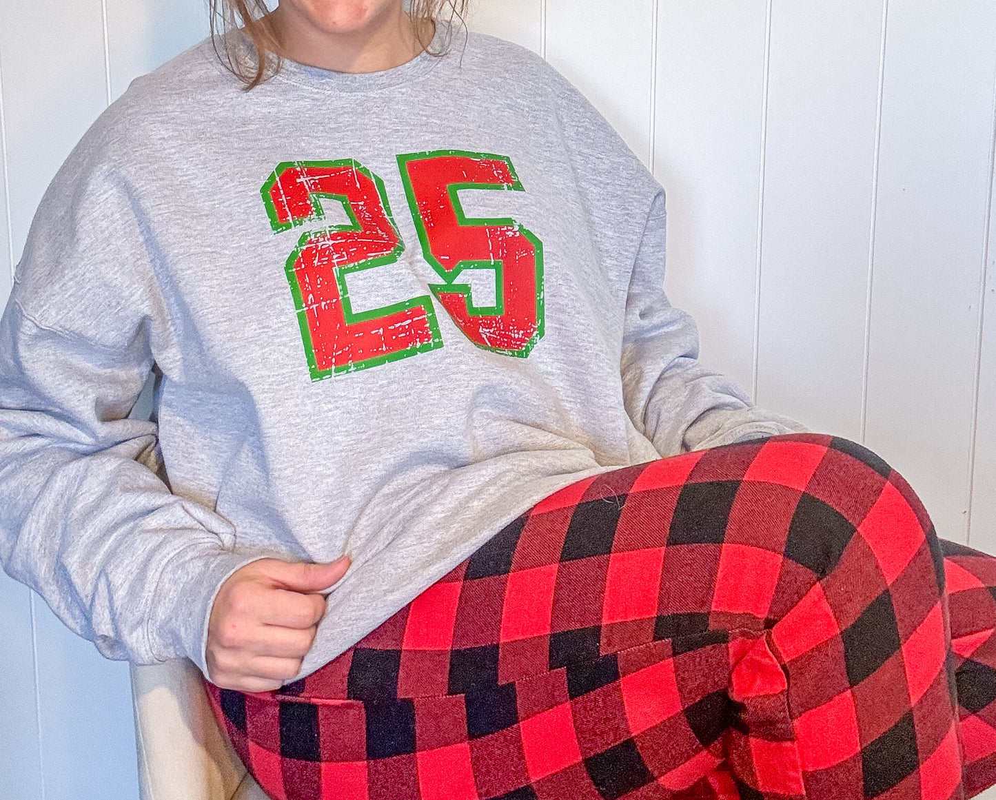 Emmanuel Grey Crewneck