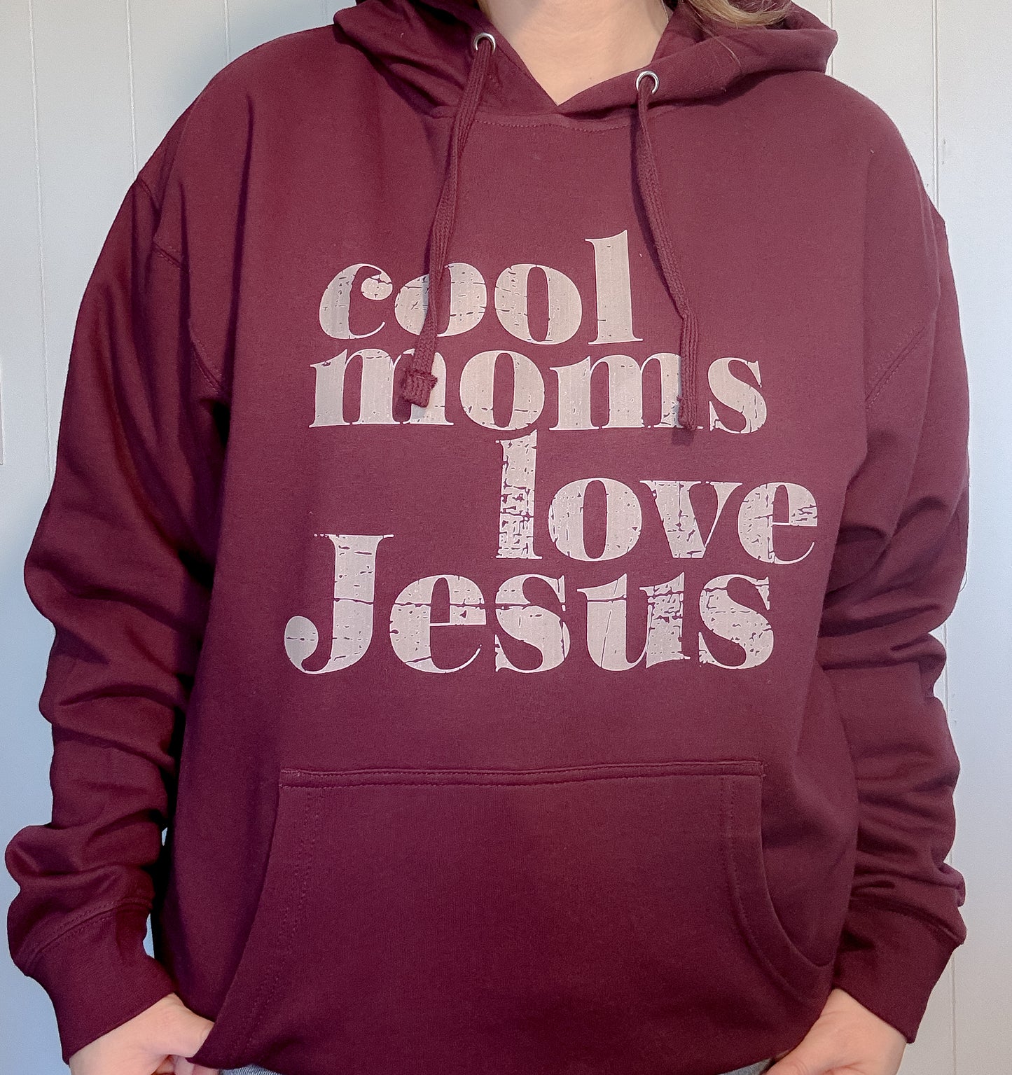Cool Moms Love Jesus Hoodie