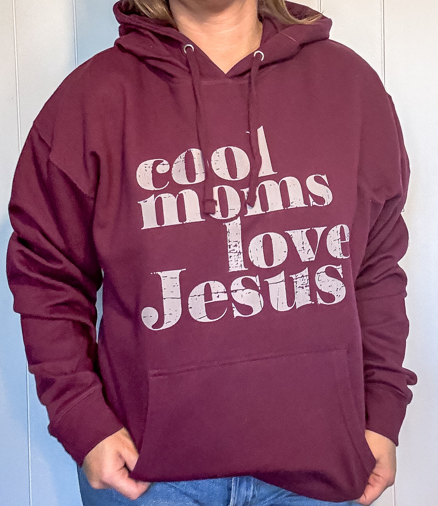 Cool Moms Love Jesus Hoodie