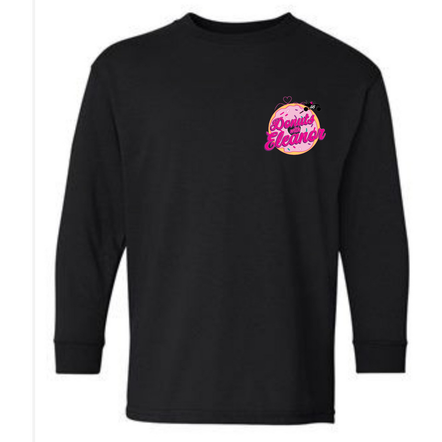 DwE Black Logo Kids Long-sleeve Tee